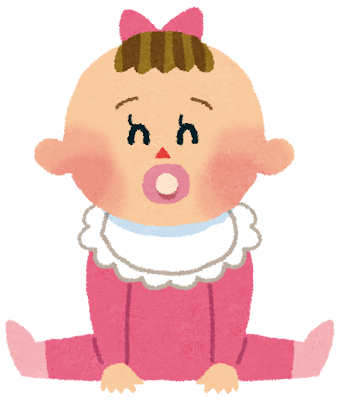 赤ちゃんのイラスト