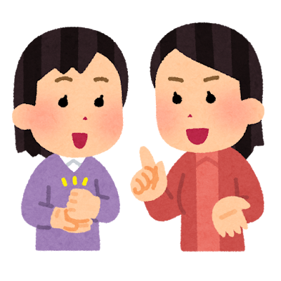 アドバイスする女性