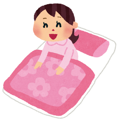 爽やかに起きる女性